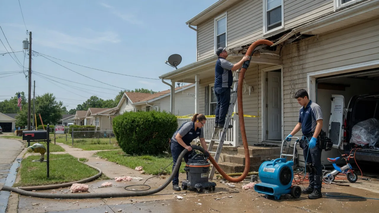 Water Damage Restoration in Danville, IN near me
